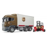 BRUDER Scania R-series UPS Logistik-LKW - 03581