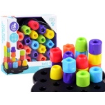 Educational blocks puzzle tower 19 pieces
