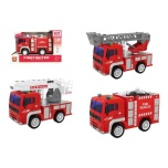 Laste tuletõrjeauto 1:20 häälte ja tuledega WENYI, 1tk