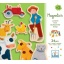 Wooden magnetics - Farm, 24 pcs