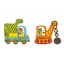 Duo-Trio Puzzles - Articulo vehicles