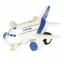 Airplane 1:200 with lighte and sound