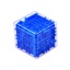 Arcade game labyrinth 3D cube