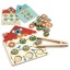 Educational wooden game - Pinstou